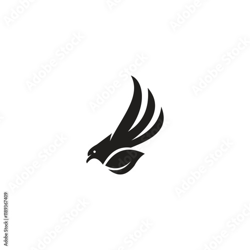 Eagle head with fig leaf logo.