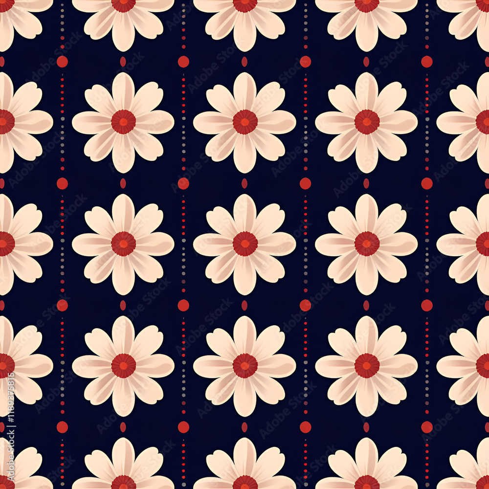 seamless background with flowers seamless background with flowers