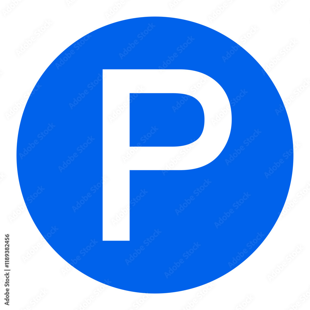 parking symbol on transparent background parking symbol on transparent background