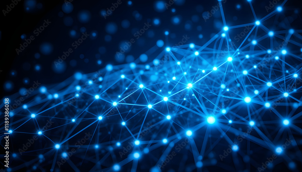 a network of interconnected points and lines, resembling a digital or neural network against a dark background a neural network or digital data connections a futuristic and technological appearance a network of interconnected points and lines, resembling a digital or neural network against a dark background a neural network or digital data connections a futuristic and technological appearance