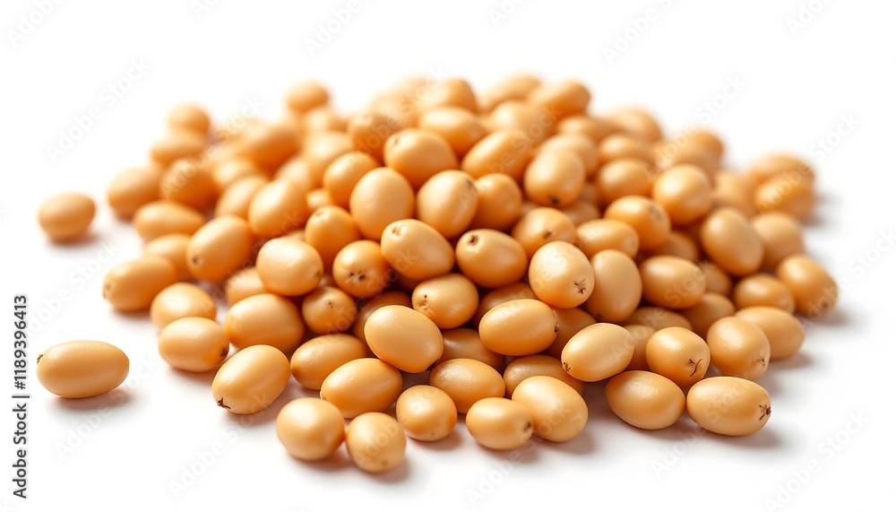 Pile of Juicy Golden Elaeagnus Multiflora Fruits Isolated on White Background - Stock Photo Pile of Juicy Golden Elaeagnus Multiflora Fruits Isolated on White Background - Stock Photo