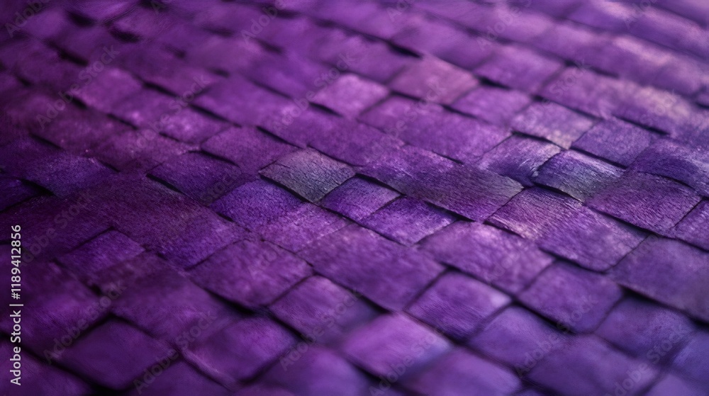 Close-up of purple woven texture. Close-up of purple woven texture.