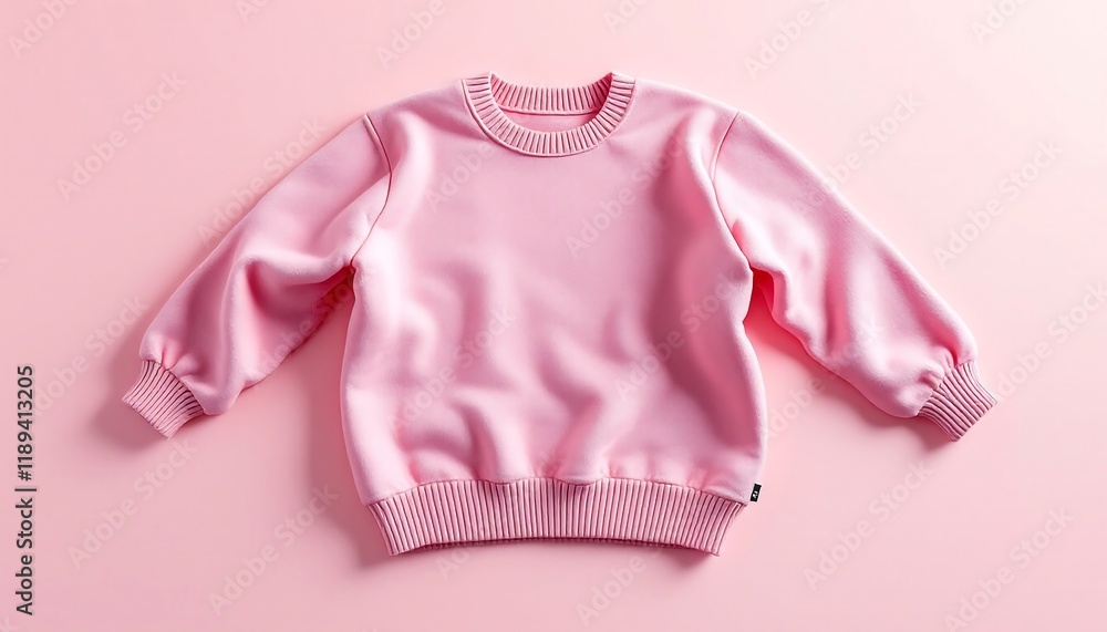 Pink Baby Girl's Sweatshirt - Soft, Cozy, and Stylish Pink Baby Girl's Sweatshirt - Soft, Cozy, and Stylish