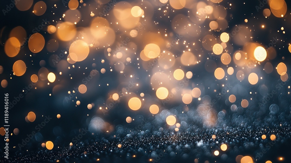 Elegant Abstract Background with Bokeh Lights in White and Gray Elegant Abstract Background with Bokeh Lights in White and Gray