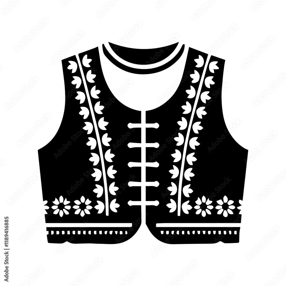 Simple Vector Icon of a tracht – Logo Design Illustration