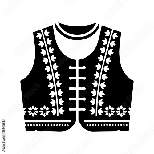 Simple Vector Icon of a tracht – Logo Design Illustration