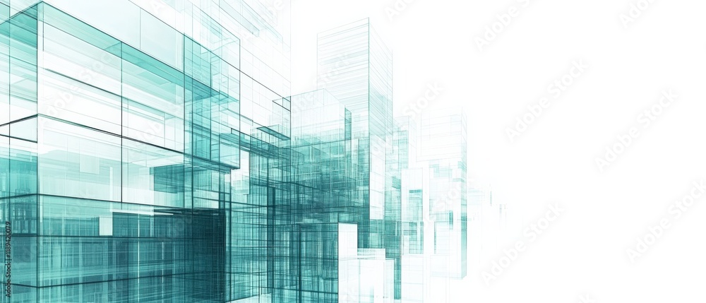 abstract blue glass architecture concept design background abstract blue glass architecture concept design background
