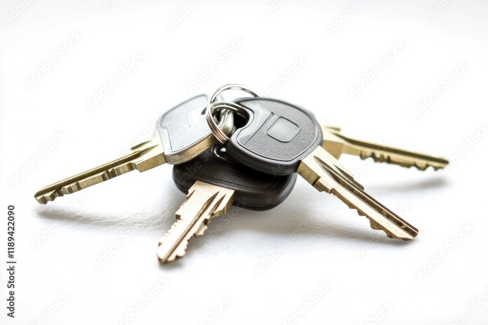 A creative arrangement of piano keys piled high