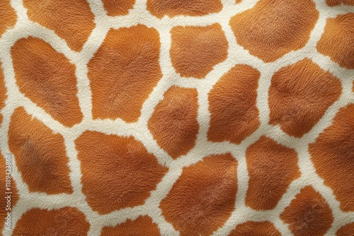 Giraffe skin texture isolated. Close-up giraffe pattern. Wild Animal fur. Giraffe spots. Realistic giraffe skin. Giraffe design texture. Detailed giraffe skin close-up. Wild Animal texture.