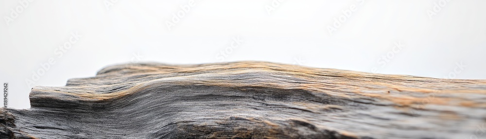 Fototapeta premium Weathered oak wood grain in high detail.
