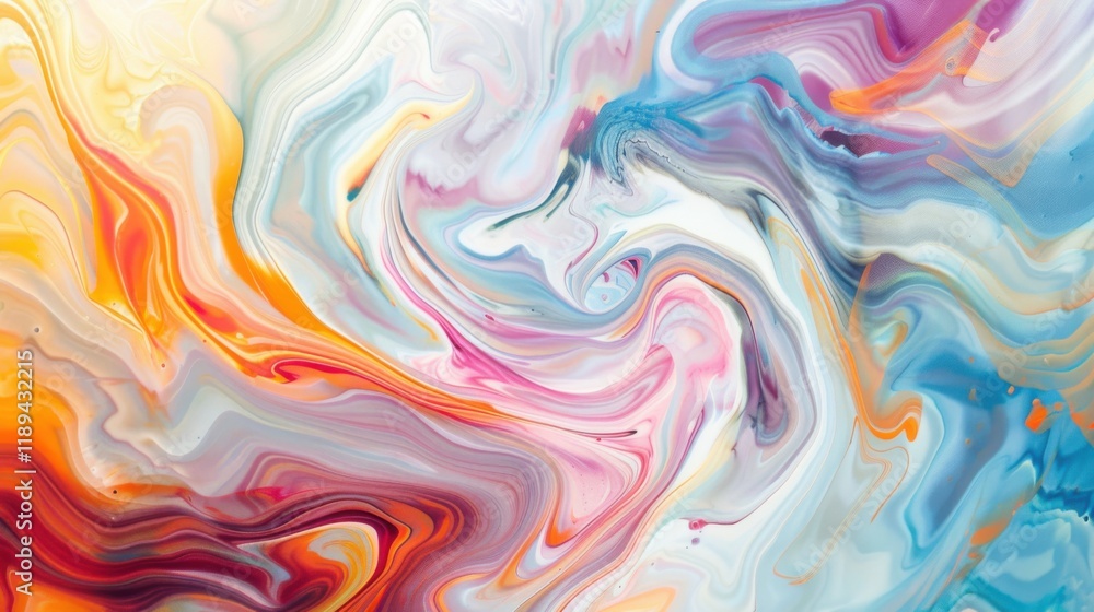a surreal dreamscape of swirling colors and whimsical shapes in an abstract artwork, No specific objects, white space in the center of the page for text a surreal dreamscape of swirling colors and whimsical shapes in an abstract artwork, No specific objects, white space in the center of the page for text