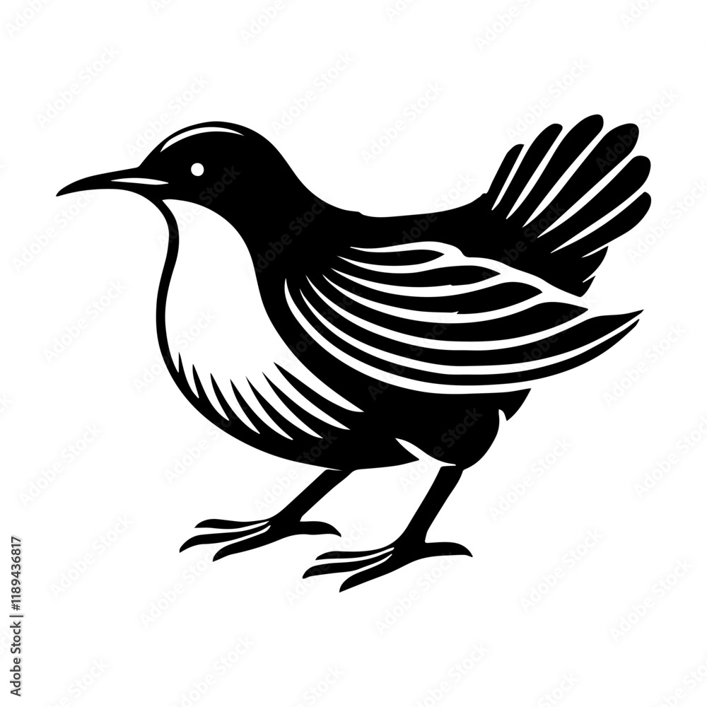 Simple Vector Icon of a Rhine Leuciscus – Logo Design Illustration Simple Vector Icon of a Rhine Leuciscus – Logo Design Illustration