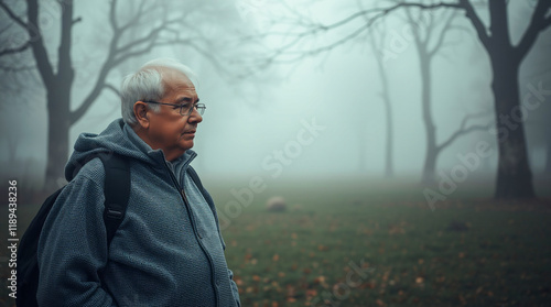 AI-generated images of active happy seniors enjoying life 