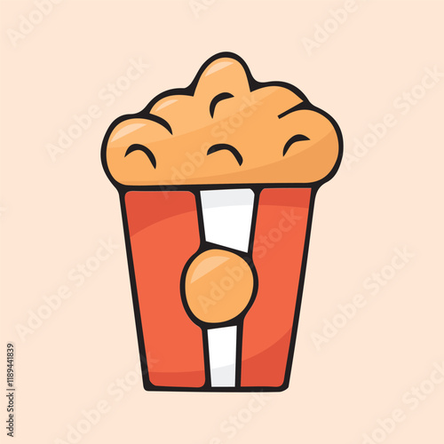 sweets. sweet food. colored icons on the theme of sweets. candy. ice cream. vector. doodle. a set of goodies. a template for creating a poster. cake. a cupcake. hats made of cream.