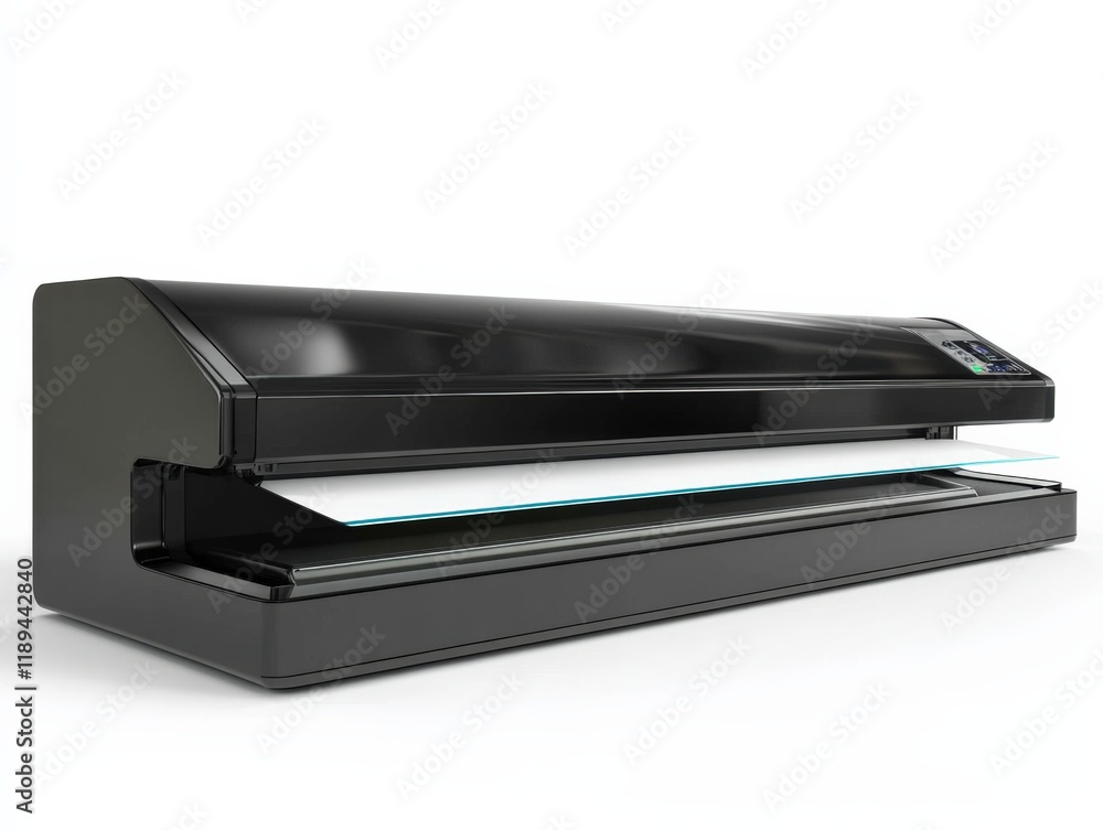 black flatbed scanner with paper black flatbed scanner with paper