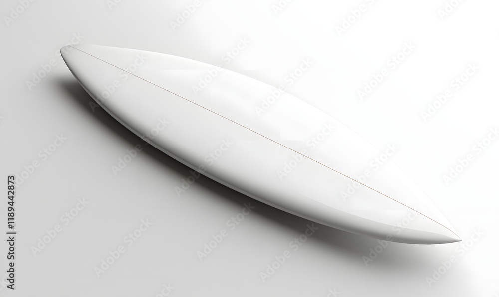 White surfboard isolated on white background. White surfboard isolated on white background.