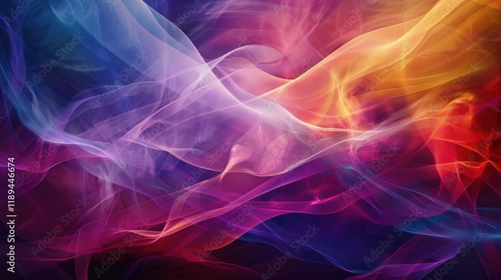 a surreal dreamscape where landscapes morph into abstract shapes, white space in the center of the page for text, vibrant and surreal hues against a dark background a surreal dreamscape where landscapes morph into abstract shapes, white space in the center of the page for text, vibrant and surreal hues against a dark background