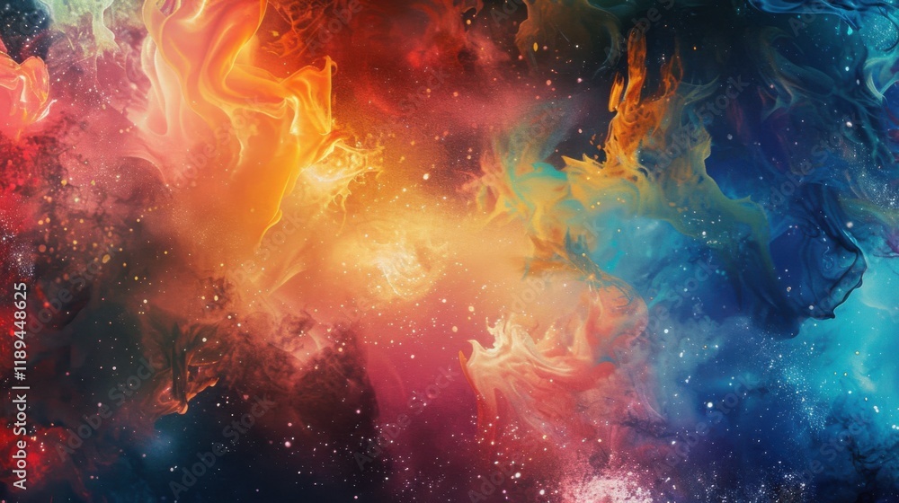 a surreal dreamscape where reality and fantasy intertwine, white space in the center of the page for text, vibrant and surreal hues against a dark background a surreal dreamscape where reality and fantasy intertwine, white space in the center of the page for text, vibrant and surreal hues against a dark background