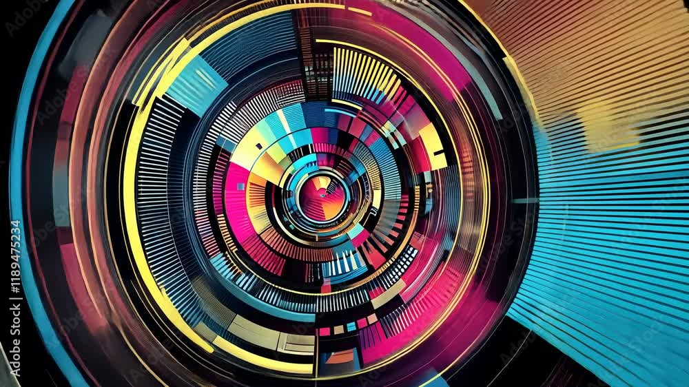 Vibrant glitch art video abstract background. Distorted design with digital noise. Edgy modern aesthetic captures the essence of futuristic, cyber-inspired art. Perfect for contemporary video proj Vibrant glitch art video abstract background. Distorted design with digital noise. Edgy modern aesthetic captures the essence of futuristic, cyber-inspired art. Perfect for contemporary video proj
