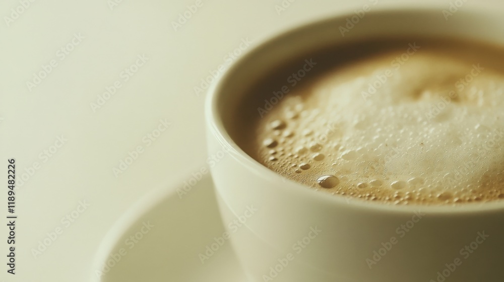 close up of a cup of coffee with foam close up of a cup of coffee with foam