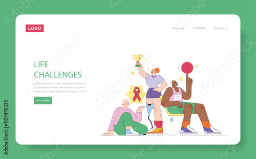 Human Values. Flat Vector Illustration