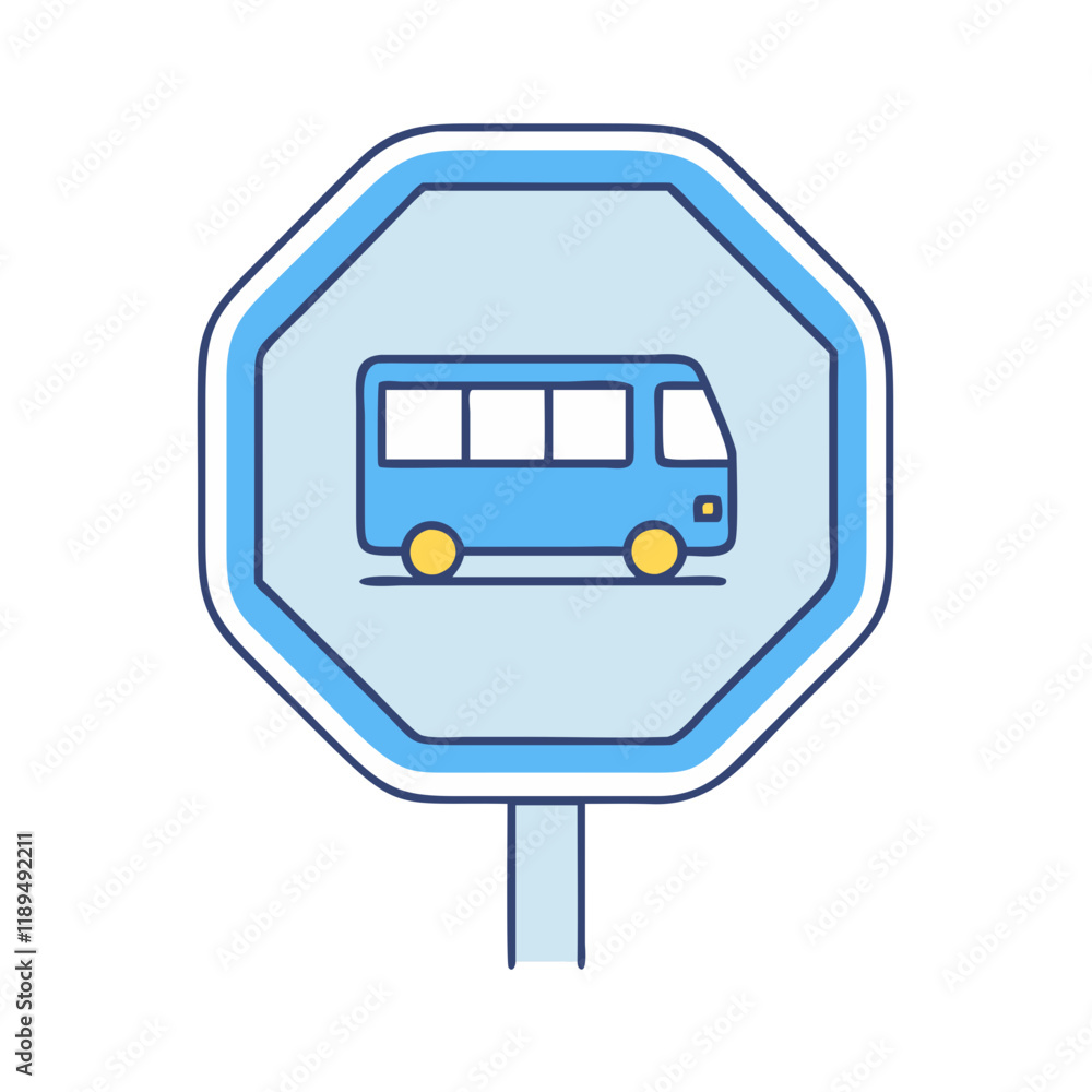 bus stop sign vector icon, bus stop sign vector illustration - simple illustration of bus stop sign, perfect for logos bus stop sign bus stop sign vector icon, bus stop sign vector illustration - simple illustration of bus stop sign, perfect for logos bus stop sign