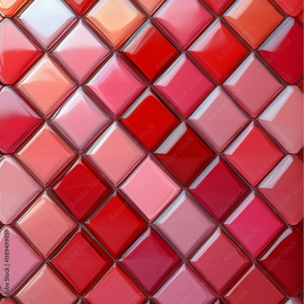 Naklejka premium pink pyramid texture background 3d