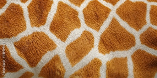Giraffe skin texture isolated. Close-up giraffe pattern. Wild Animal fur. Giraffe spots. Realistic giraffe skin. Giraffe design texture. Detailed giraffe skin close-up. Wild Animal texture.