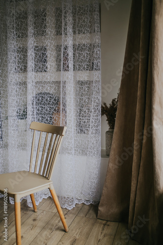 tulle in the interior