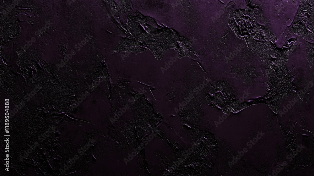 Dark Purple Textured Wall Background, Abstract Deep Violet Plaster Surface Dark Purple Textured Wall Background, Abstract Deep Violet Plaster Surface