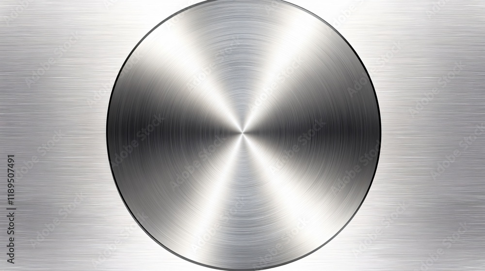 Brushed Metal Texture Oval Design Background Brushed Metal Texture Oval Design Background
