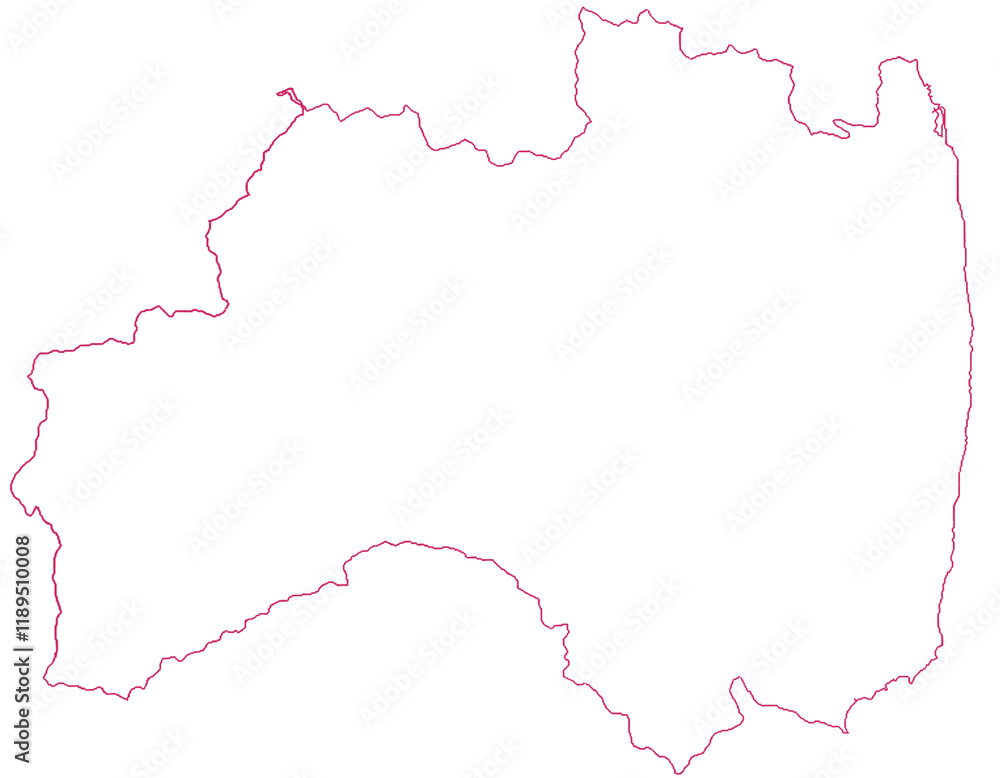 福島県 地図 白 イラスト 福島県 地図 白 イラスト