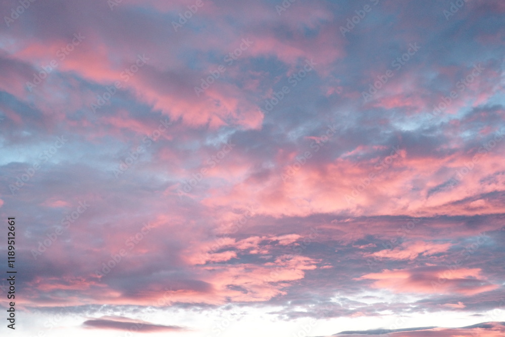 Obraz premium Pink clouds