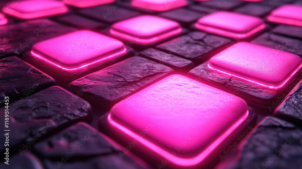 A 3D grid of glowing light bars, forming a digital landscape against a dark background. A 3D grid of glowing light bars, forming a digital landscape against a dark background.