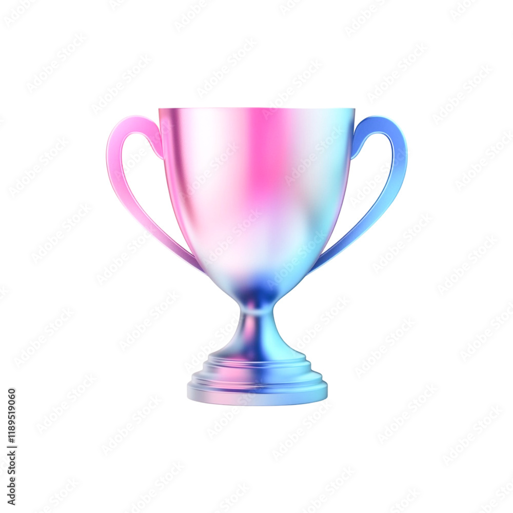 3D trophy icon A colorful 3D trophy icon representing achievement 3D trophy icon A colorful 3D trophy icon representing achievement