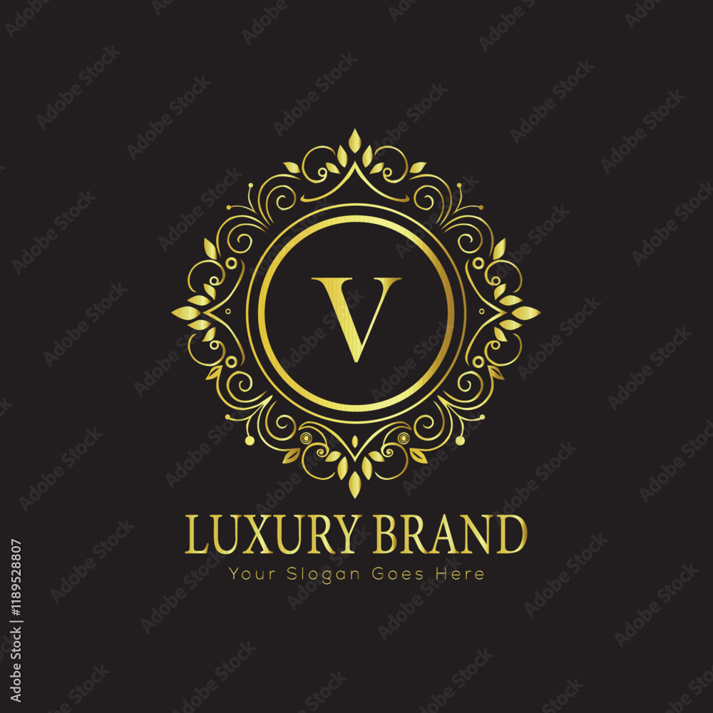 Letter Luxury brand logo design with a royal gold crown emblem and elegant typography
Letter Luxury brand logo design with a royal gold crown emblem and elegant typography