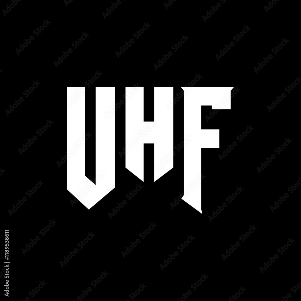 UHF letter logo design for technology company. UHF logo design black and white color combination. UHF logo, UHF vector, UHF design, UHF icon, UHF alphabet. UHF typography logo design. UHF letter logo design for technology company. UHF logo design black and white color combination. UHF logo, UHF vector, UHF design, UHF icon, UHF alphabet. UHF typography logo design.
