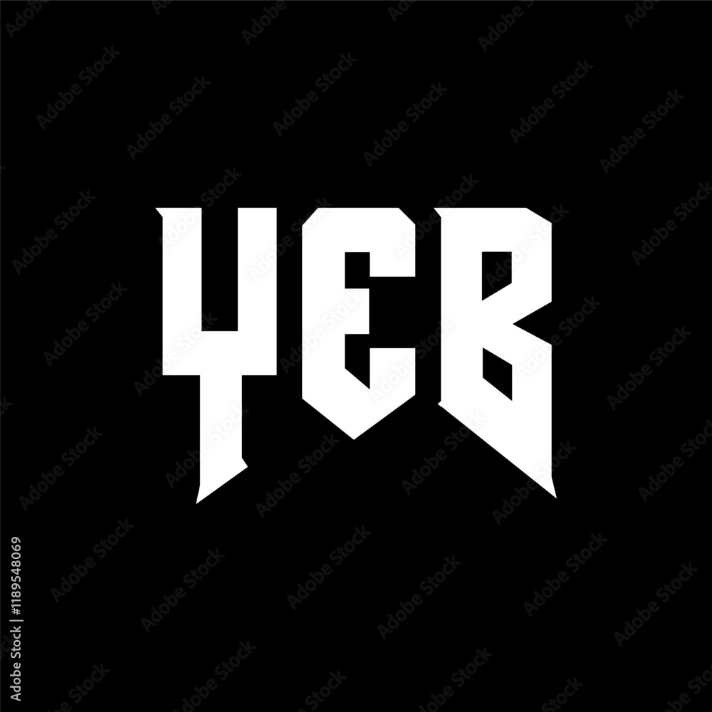 YEB letter logo design for technology company. YEB logo design black and white color combination. YEB logo, YEB vector, YEB design, YEB icon, YEB alphabet. YEB typography logo design. YEB letter logo design for technology company. YEB logo design black and white color combination. YEB logo, YEB vector, YEB design, YEB icon, YEB alphabet. YEB typography logo design.