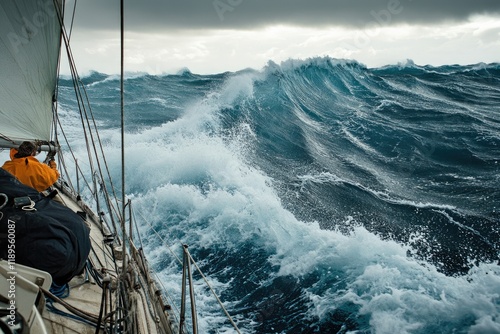 Vast Open Waters: A Tranquil Seascape Capturing the Essence of Oceanic Isolation and Natural Beauty