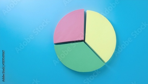 Free Download Pie chart with different colors representing market share, with each sector shown proportionately in size - GFXLoad