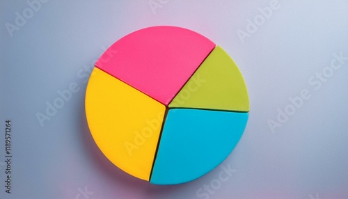 Free Download Pie chart with different colors representing market share, with each sector shown proportionately in size - GFXLoad