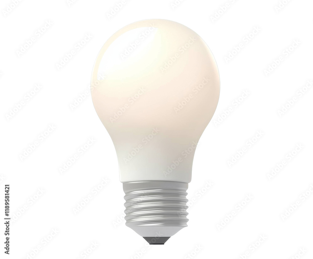 A Pristine Illumination: Modern LED Lightbulb Design for a Brighter Future , isolated on white background PNG A Pristine Illumination: Modern LED Lightbulb Design for a Brighter Future , isolated on white background PNG