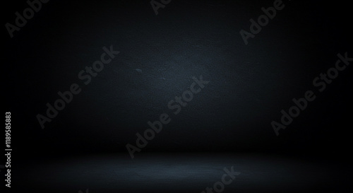 Dark Moody Studio Background Textured Black Wall Empty Space Dramatic Lighting Photography Backdrop