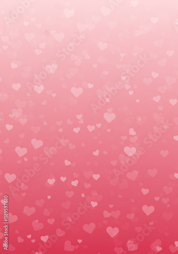 Romantic Pink Hearts Background Valentine s Day Love Wedding Celebration Design Pattern Texture
