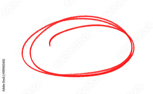 Highlight hand drawing different circles isolated on the background, Handwritten red circle. For marking text, numbers, marker pen, pencil, logo, hand-drawn doodle grunge circle highlights