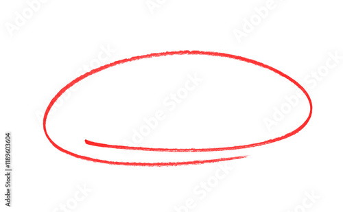 Highlight hand drawing different circles isolated on the background, Handwritten red circle. For marking text, numbers, marker pen, pencil, logo, hand-drawn doodle grunge circle highlights