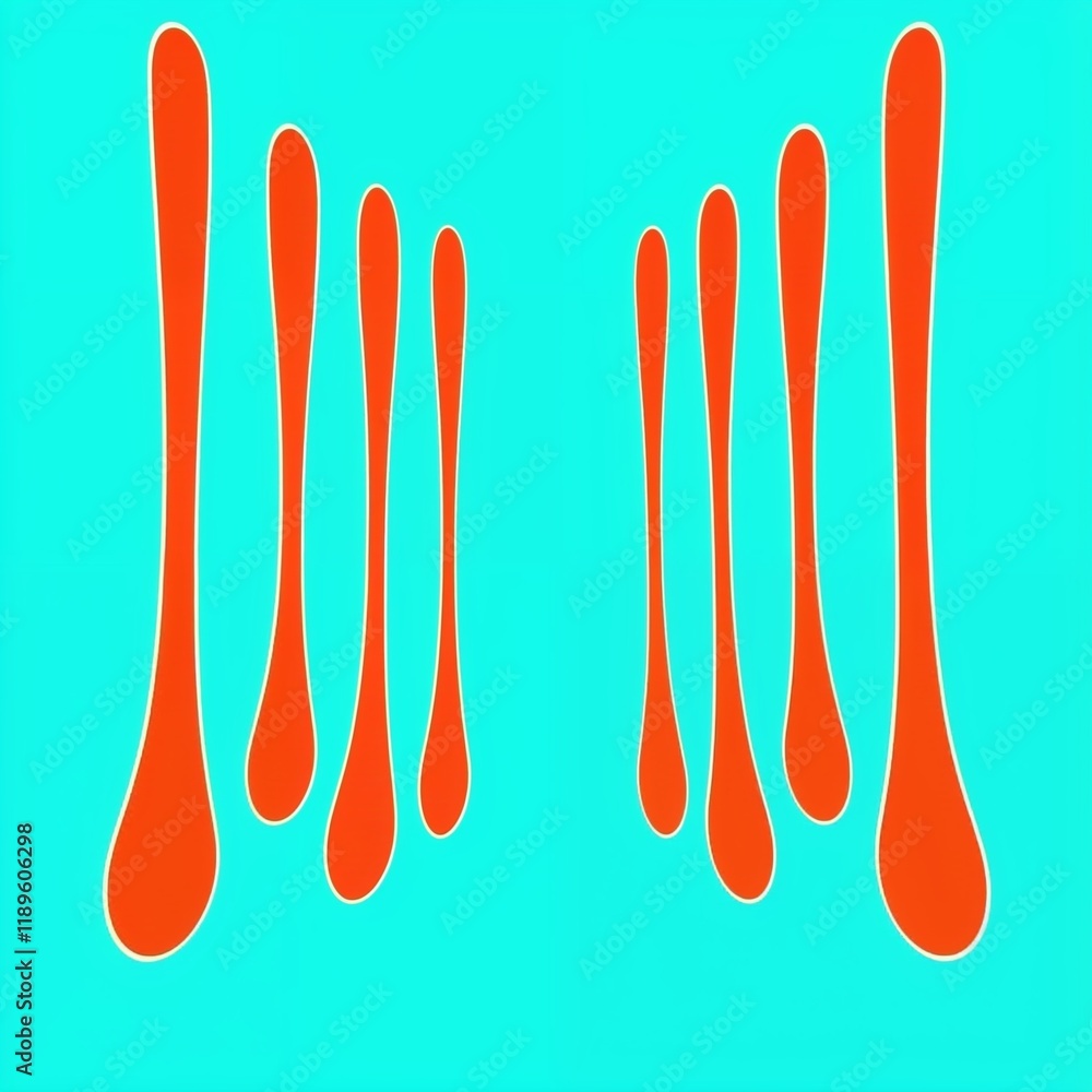 teal and white geometric pattern, minimalist style, vertically aligned elongated rounded shapes resembling arches, thin white outlines, symmetrical design, uniform spacing, wallpapers, textiles, digi teal and white geometric pattern, minimalist style, vertically aligned elongated rounded shapes resembling arches, thin white outlines, symmetrical design, uniform spacing, wallpapers, textiles, digi