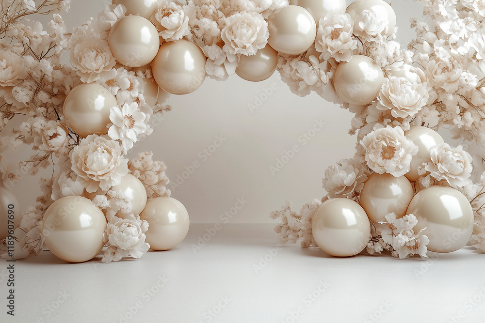 Digital party backdrop with balloon arch, floral arch, wedding backdrop, party background, balloons, drapery, dried flowers, Boho, composite backdrop Digital party backdrop with balloon arch, floral arch, wedding backdrop, party background, balloons, drapery, dried flowers, Boho, composite backdrop