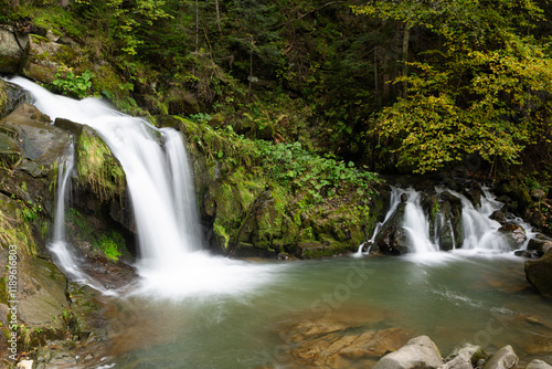 A beautiful waterfall shot with a long exposure.