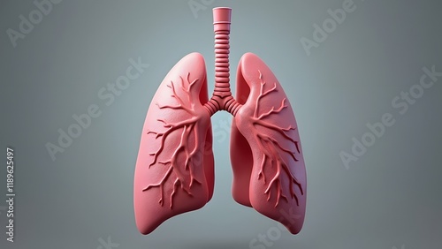 Wallpaper Mural lung with bronchi, medical image Torontodigital.ca